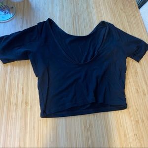 Numi cropped undershirt with absorbent underarms